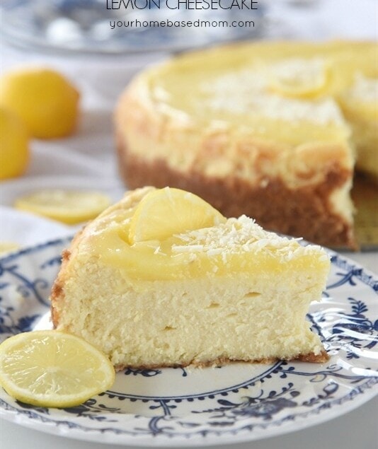 White Chocolate Lemon Cheesecake