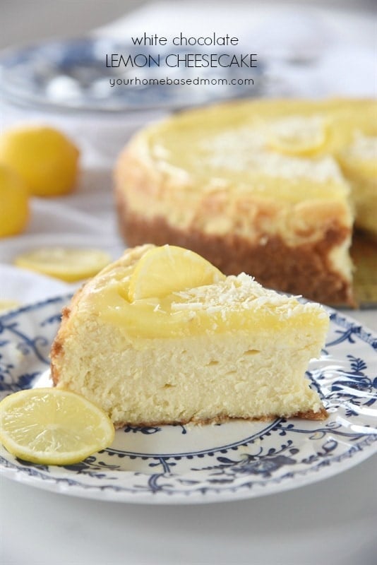 White Chocolate Lemon Cheesecake