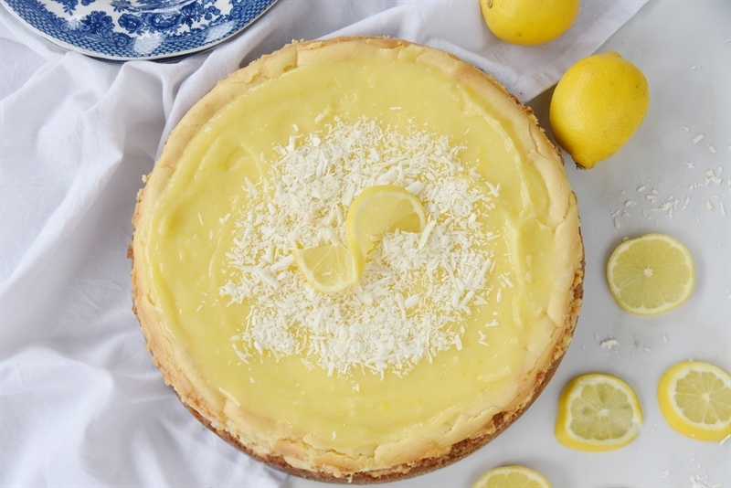 White Chocolate Lemon Cheesecake