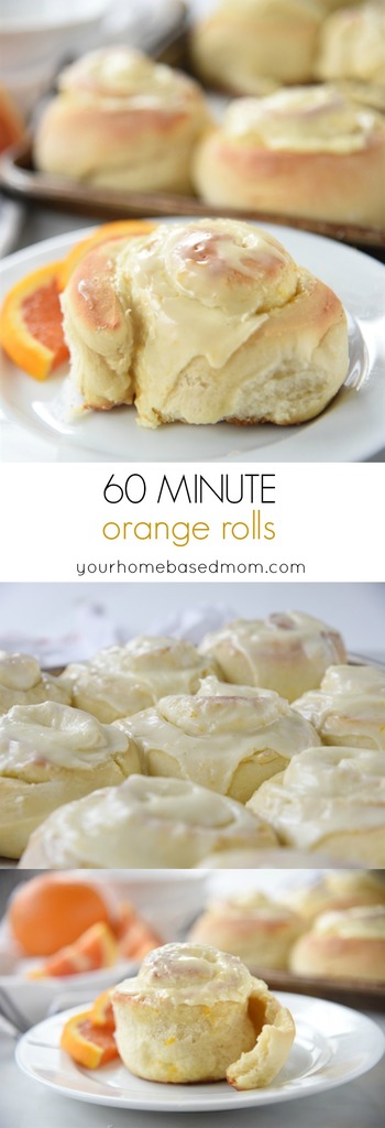 60 minute orange rolls are light, fluffy, orangey and so delicious