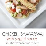 Chicken Shawarma is a delicious and easy dinner that comes together in 30 minutes