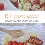 BLT Pasta Salad is the perfect summer side dish