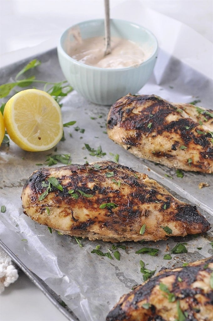 Grilled Lemon Chicken