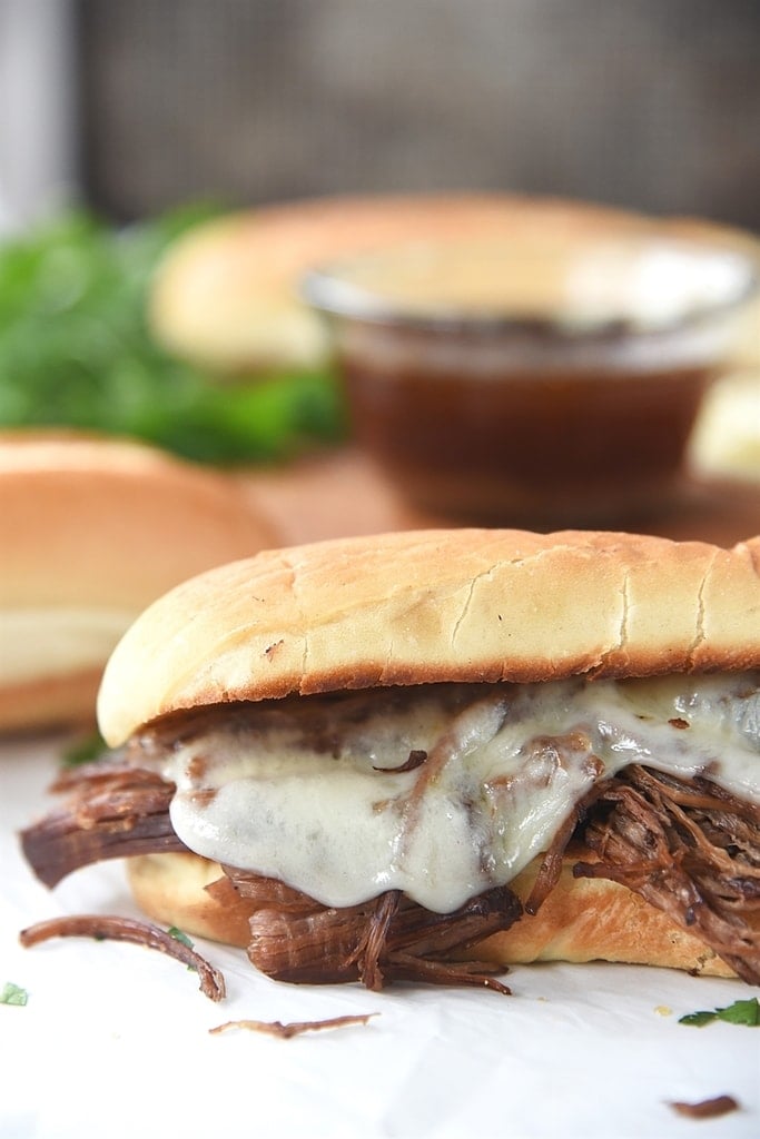 Pressure Cooker French Dip Sandwich
