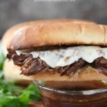 Instant Pot French Dip Sandwiches