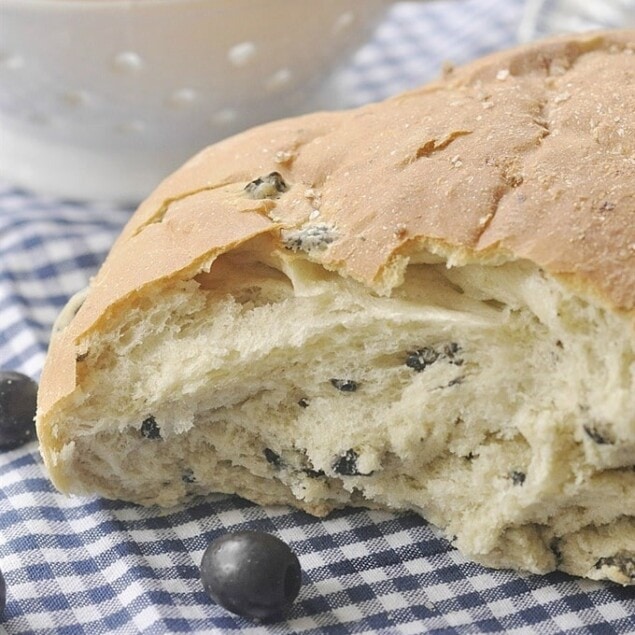 Rustic Black Olive Bread Recipe Leigh Anne Wilkes