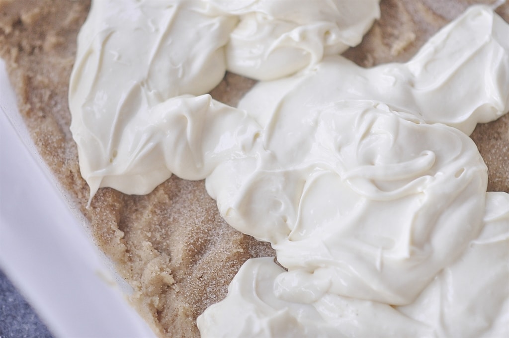 Cheesecake filling for Snickerdoodle Blondies