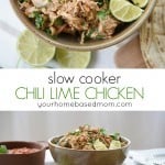 Slow Cooker Chili Lime CHicken