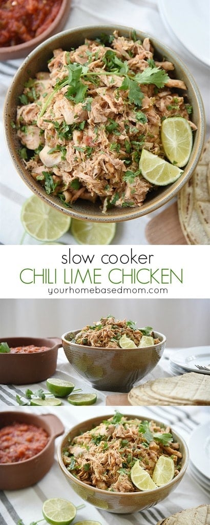 Slow Cooker Chili Lime CHicken