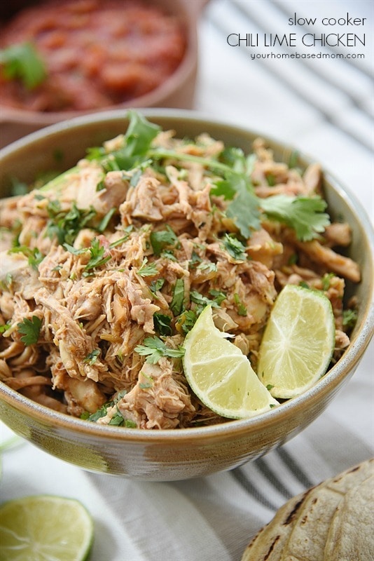 Slow Cooker Chili Lime Chicken