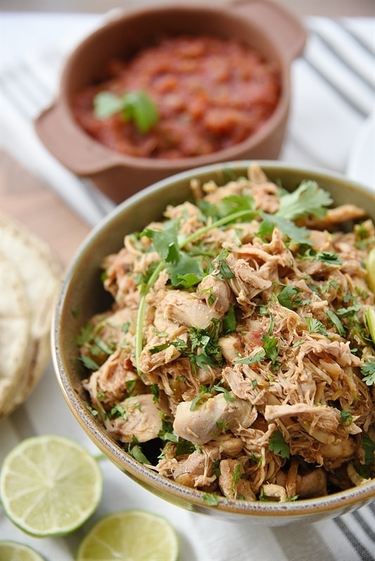 Slow Cooker Chili Lime Chicken