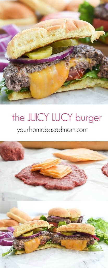 Juicy Lucy Hamburger