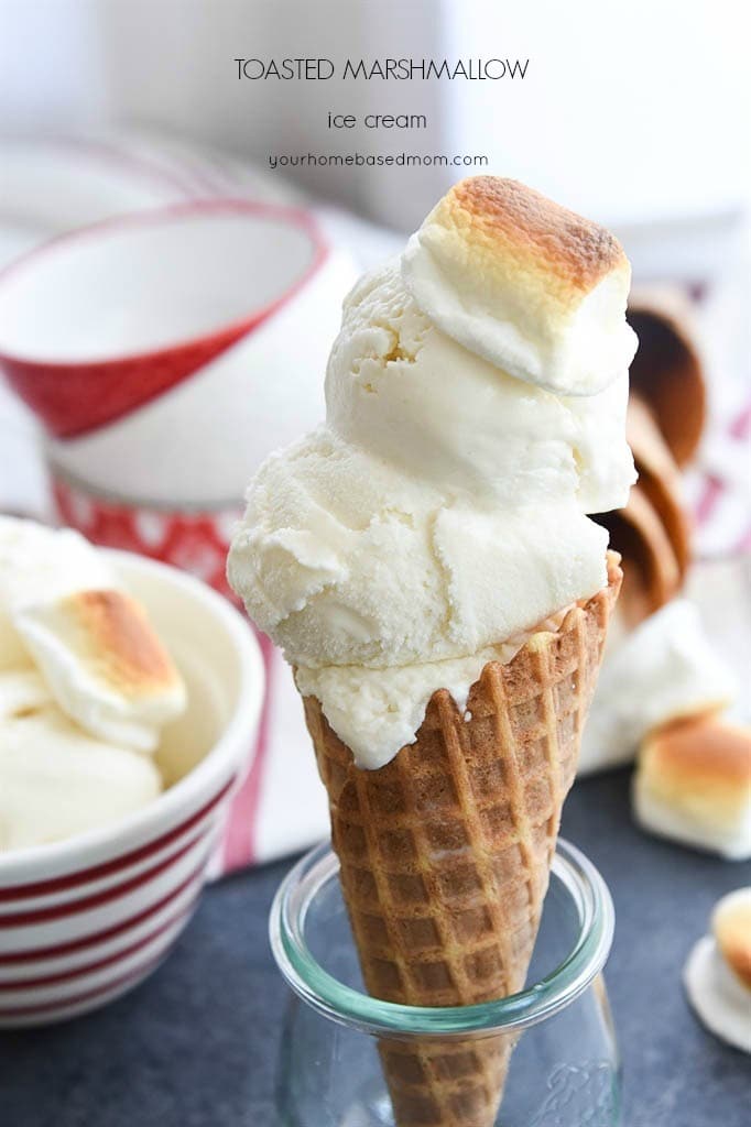 Toasted Marshmallow Ice Cream