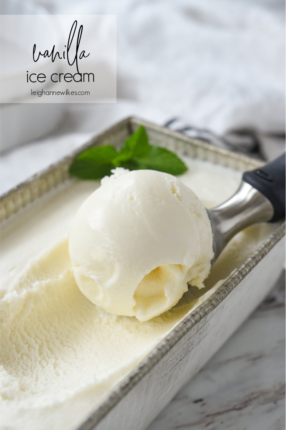 Simple Homemade Vanilla Ice Cream No Eggs No Cook Recipe Ice Cream Maker Recipes Easy Ice Cream Recipe Homemade Kitchen Aid Ice Cream Recipes
