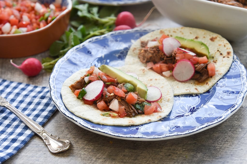 Slow Cooker Beef Brisket Tacos Recipe by Leigh Anne Wilkes