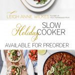 The Holiday Slow Cooker Cookbook is available for preorder! It makes the perfect holiday gift. Order before Oct. 17 and receive a free slow cooker ebook! https://www.yourhomebasedmom.com/holiday-slow-cooker-cookbook