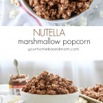 Nutella Marshmallow Popcorn C