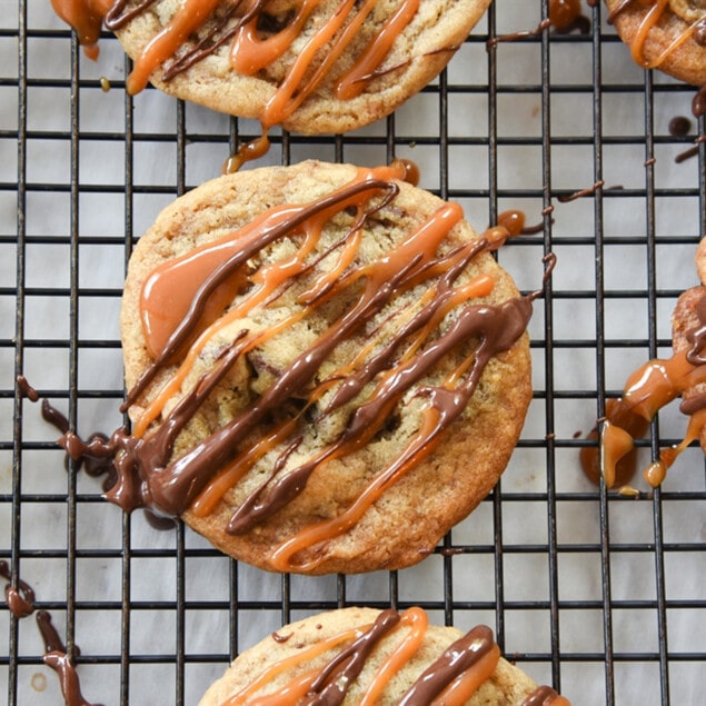 Caramel Sundae Cookies