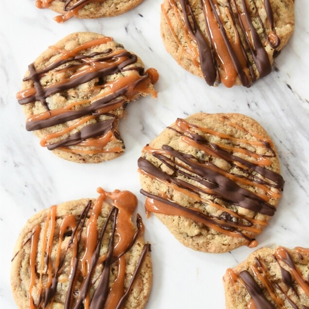 Caramel Sundae Cookies