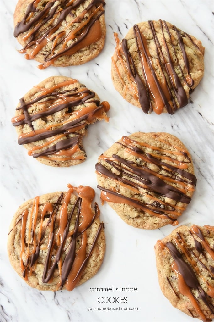 Caramel Sundae Cookies