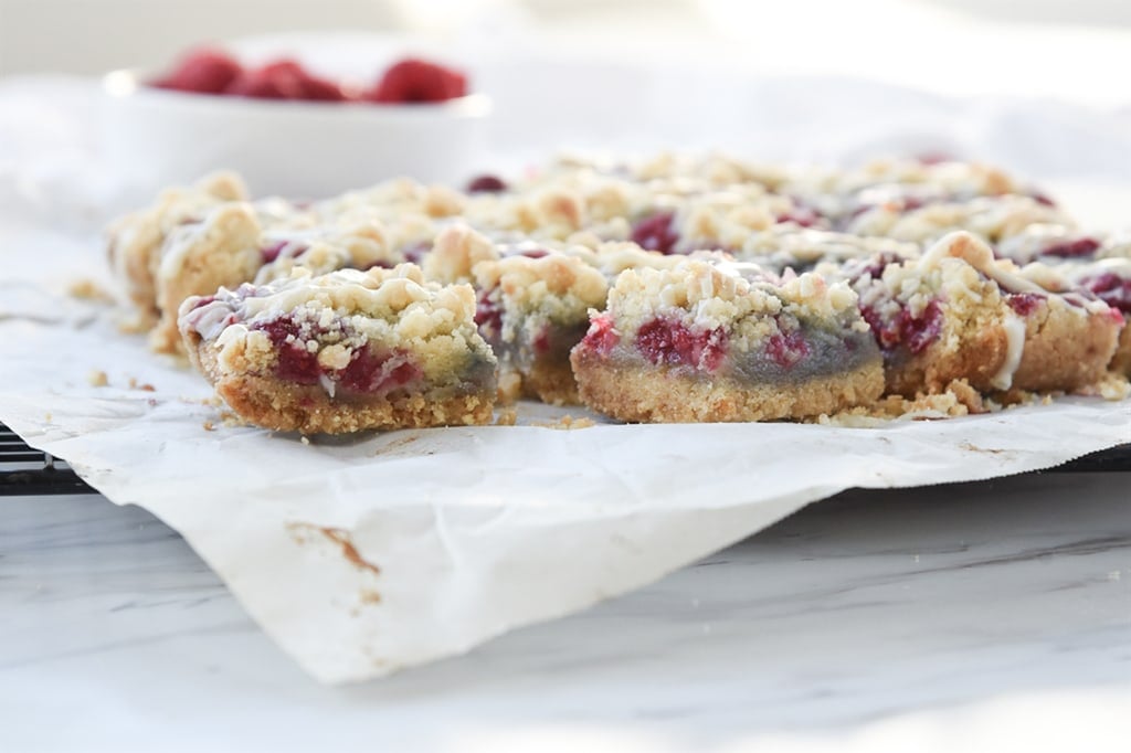 Raspberry White Chocolate Bars