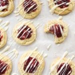 Raspberry White Chocolate Cookies