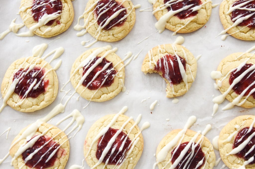 Raspberry White Chocolate Cookies