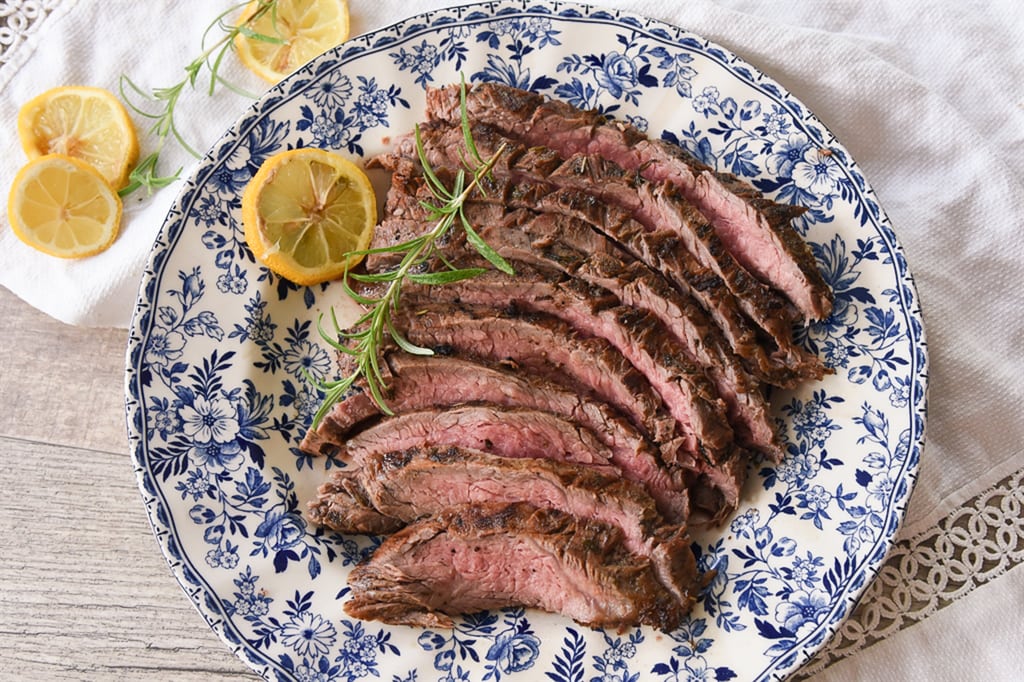 Rosemary Lemon Flank Steak