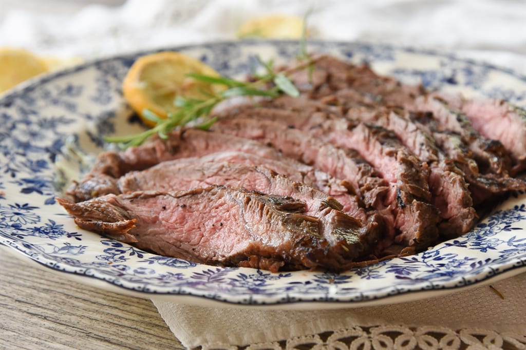 Rosemary Lemon Flank Steak