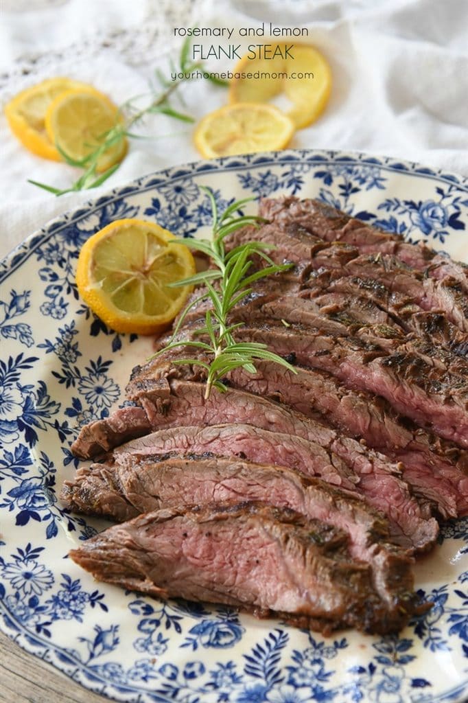 Rosemary and Lemon Flank Steak Rosemary and Lemon Flank Steak
