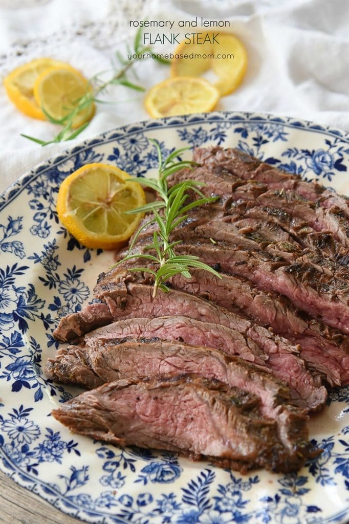 Rosemary and Lemon Flank Steak