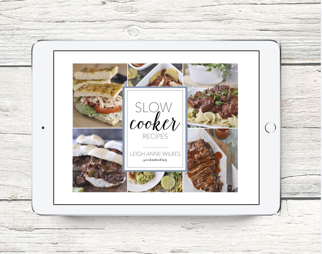 Holiday Slow Cooker Cookbook from Your Homebased Mom