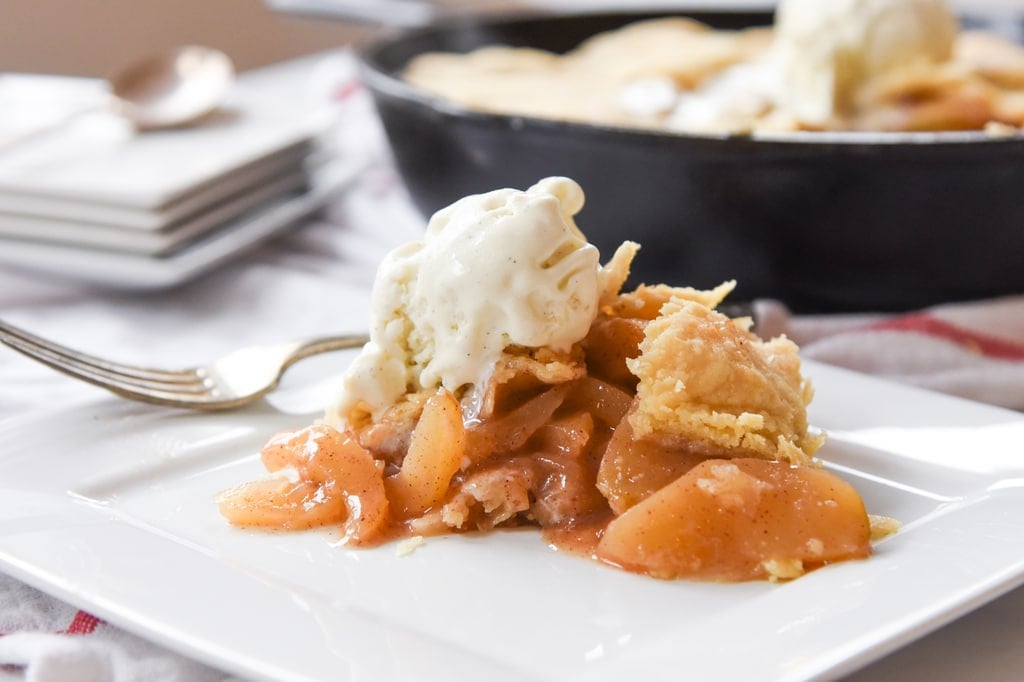 Cast Iron Skillet Apple Pie