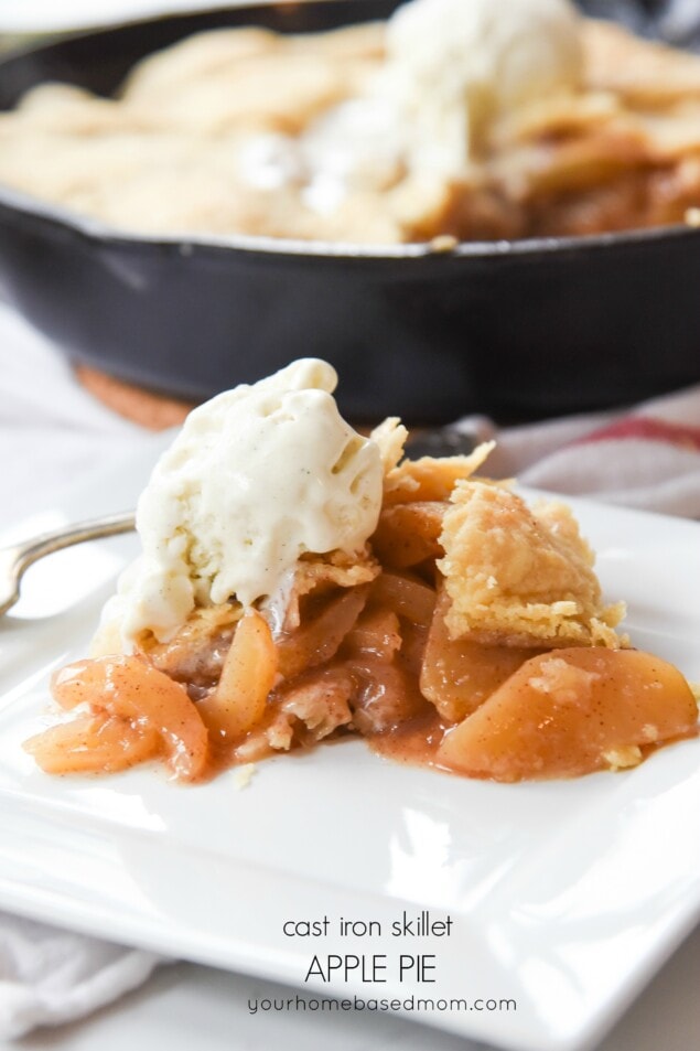 Cast Iron Apple Pie Recipe by Leigh Anne Wilkes