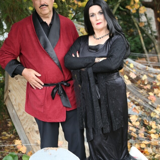 Morticia and Gomez Couples Costume