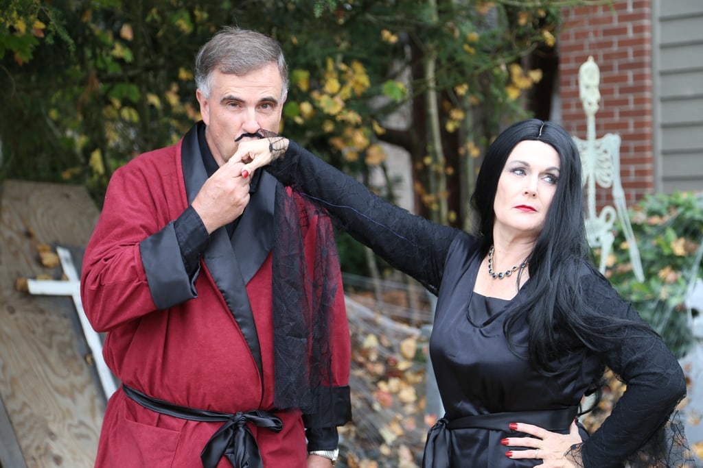 Morticia and Gomez Couple Costume