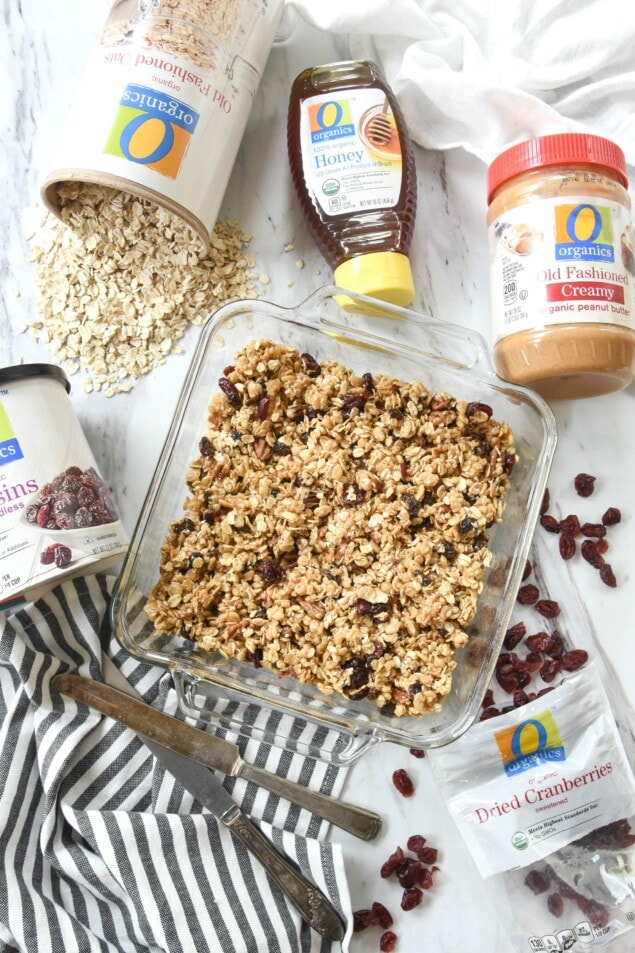 Peanut Butter and Oatmeal Breakfast Bars Leigh Anne Wilkes