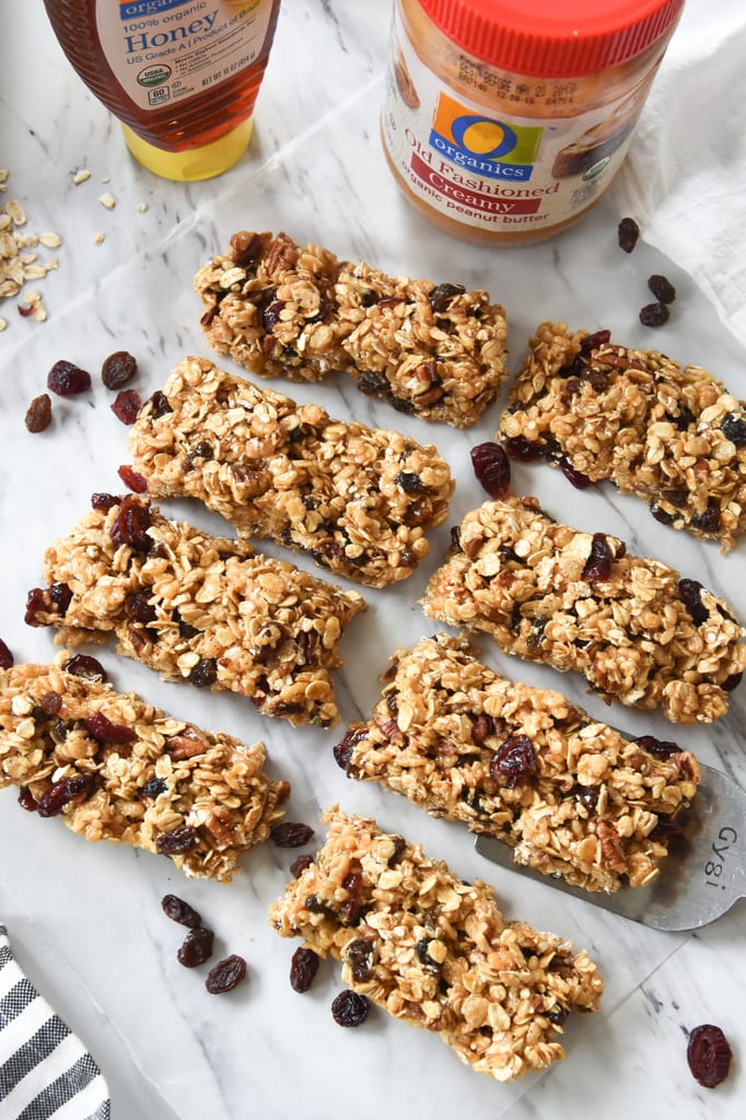 Peanut Butter and Oatmeal Breakfast Bars