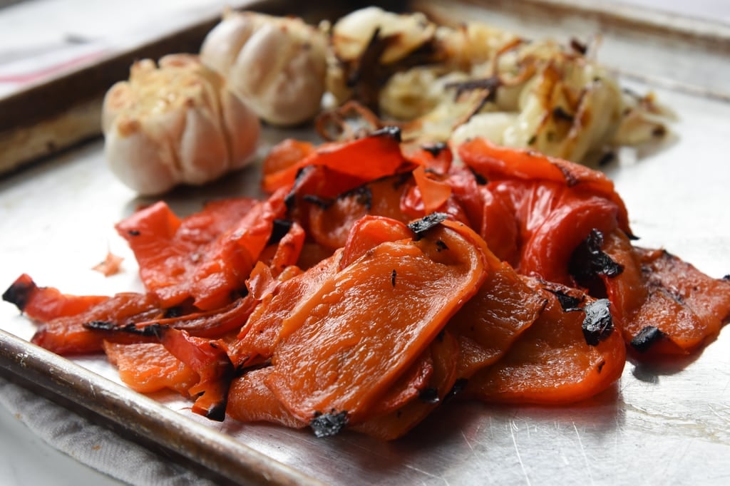 Roasted Red Pepper and Garlic Soup