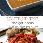 Roasted Red Pepper Soup with Garlic