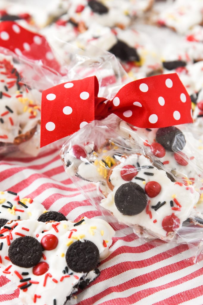 Mickey Mouse Cookie Bark