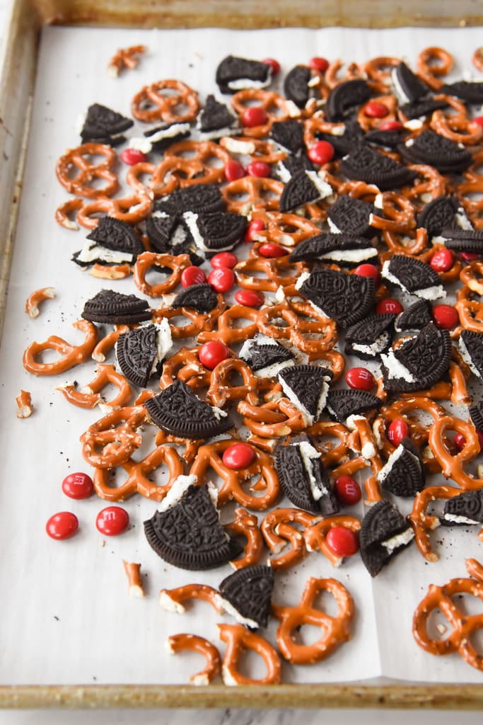 Mickey Mouse Cookie Bark