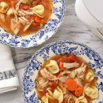 Slow Cooker Chicken Tortellini Soup