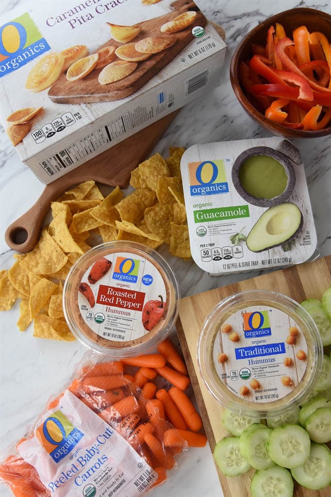 Healthy Snacks Ideas with Hummus
