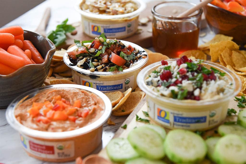 Healthy Snacks Ideas with Hummus