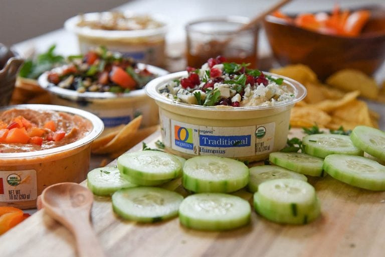 Hummus Snacks are healthy and easy by Leigh Anne Wilkes