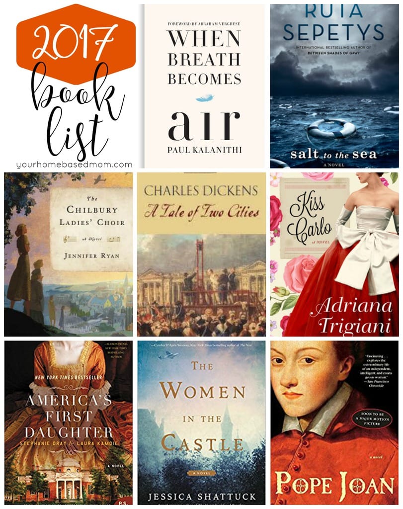 2017 Book List