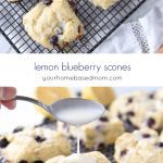 Lemon Blueberry Scones