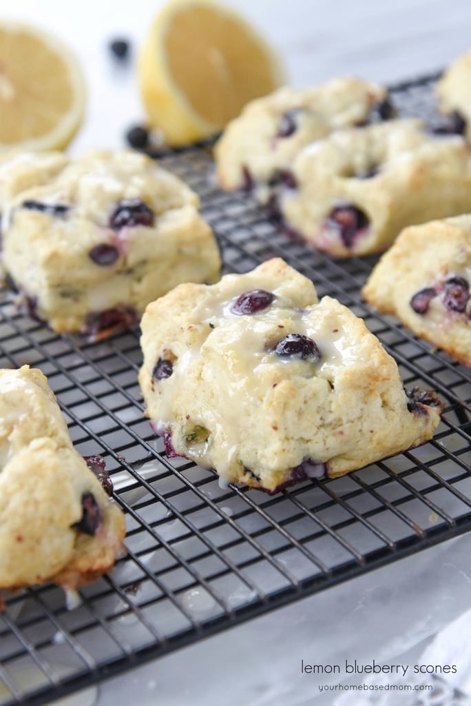 Lemon Blueberry Scones