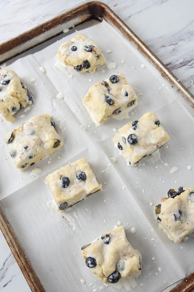 Lemon Blueberry Scones